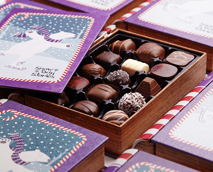 box of Purdys chocolates